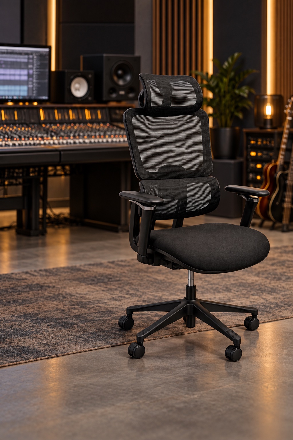 Everyone Chair visualised in a recording studio